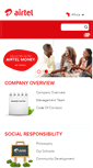 Mobile Screenshot of africa.airtel.com